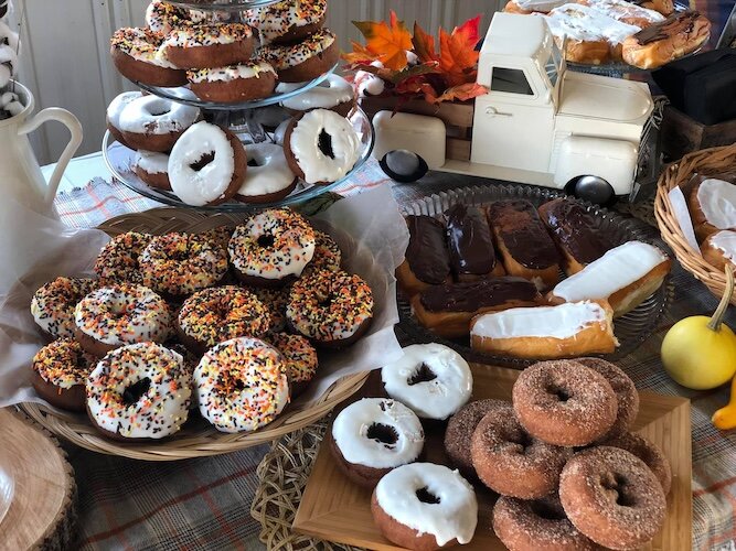 A variety of donuts will be available at this year's Donut Fest.