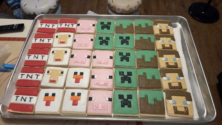 Minecraft cookies