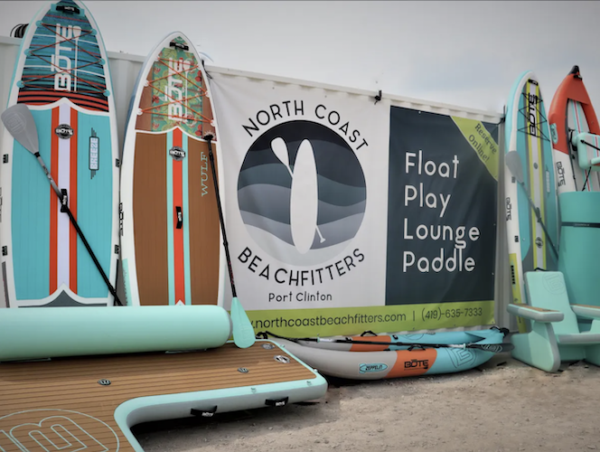 North Coast Beachfitters is located at Waterworks Park in Port Clinton.