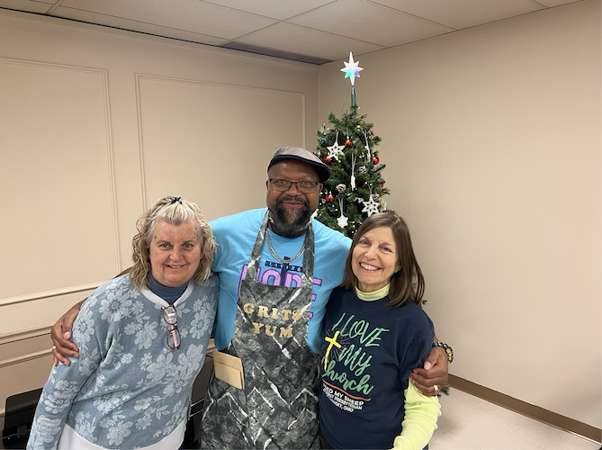 Carolyn Springer, Tyrone Doward, and Norma Wible