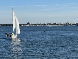 Sailing in Sandusky