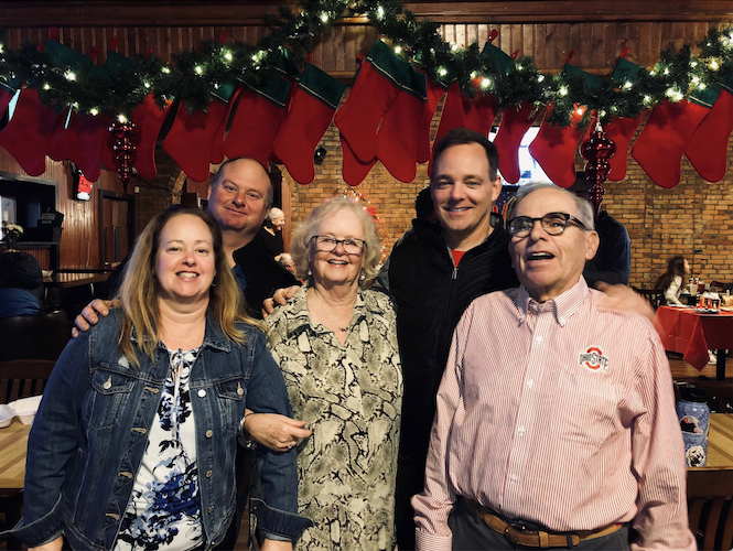 The Corso family includes Lainie Bier, Jeff Corso, Judy Corso, Chris Corso, and the late Jimm Corso