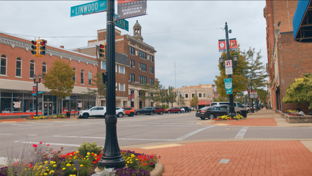 Downtown Norwalk in Huron County