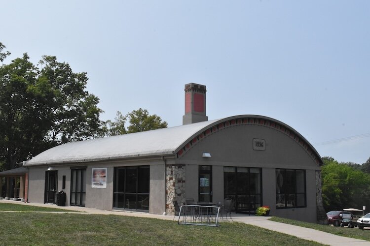 Island Grind and Prohibition are located in the winery's press house. 