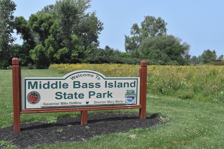 Middle Bass Island State Park includes glacial grooves and native pollinator plant areas. 