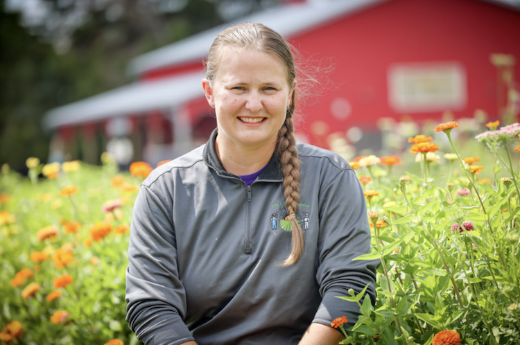 Ellen Jones serves as The Chef’s Garden agritourism manager.