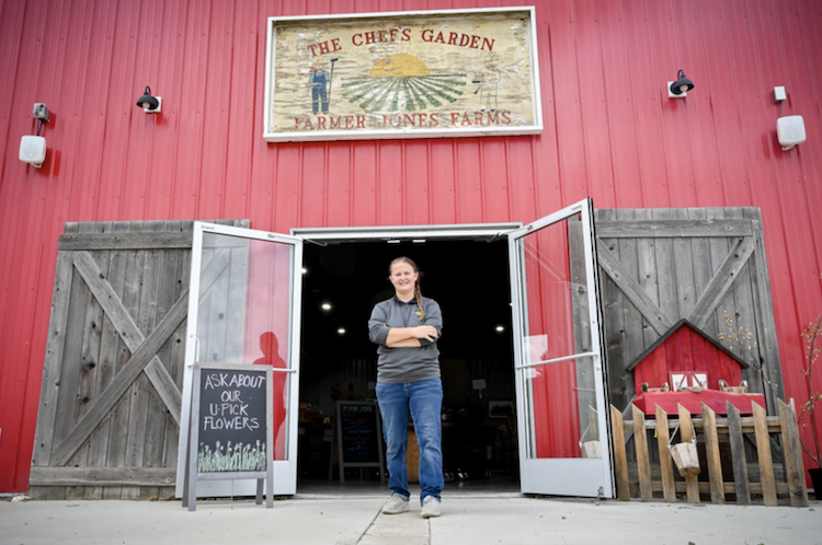 "We started a little farm market on the corner, and that has expanded quite a bit in the last three years."