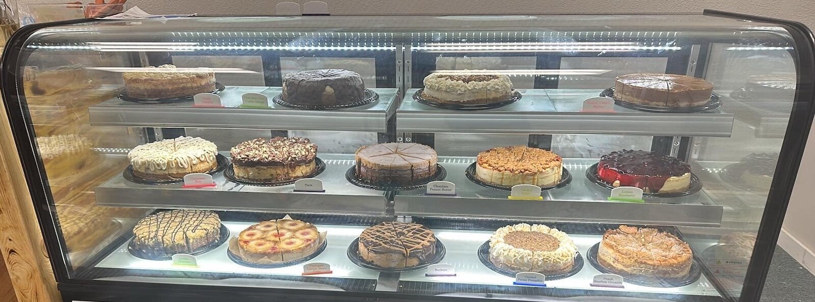 HRC Cheesecakes is located at 19 E Main St., Bellevue.