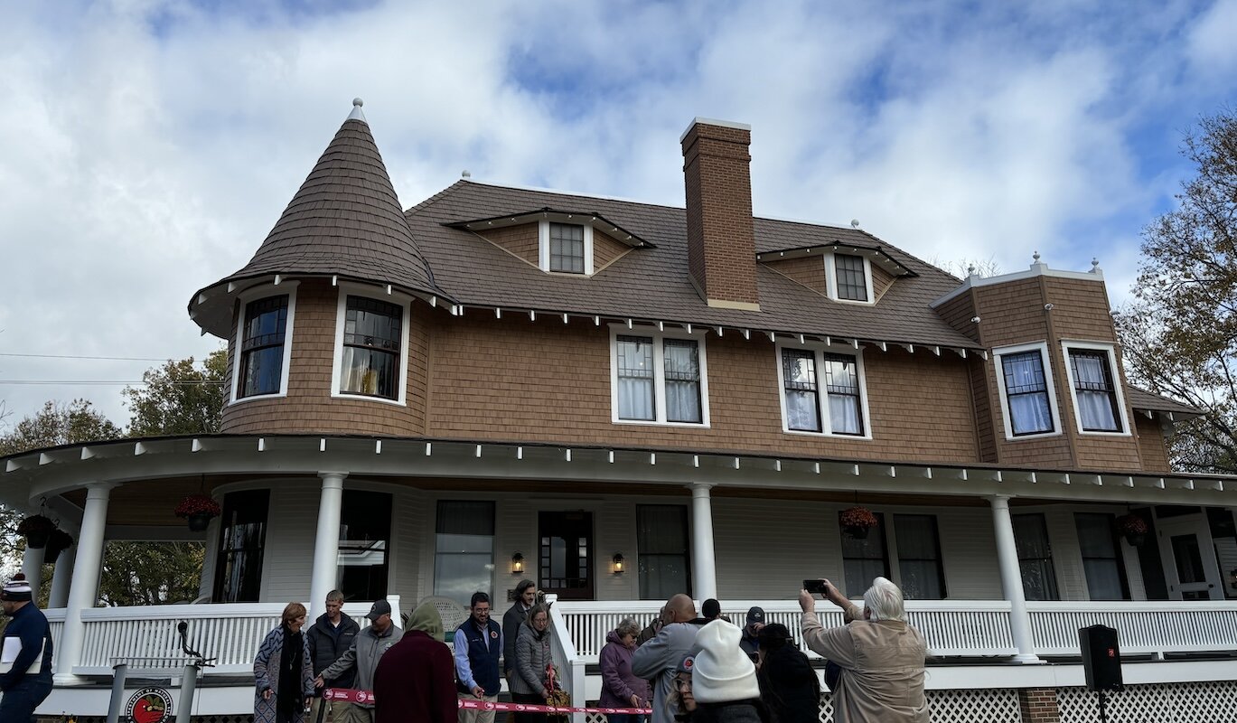 Ohio Department of Natural Resources opened the home, which was built in 1906 and purchased by the Lonzes in 1926, to the public during a ribbon-cutting and celebration of its completed $3.9 million restoration on Nov. 1. 