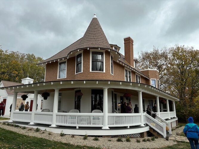 Although it had to be stripped to its bones, the structure of the mansion itself was solid. 