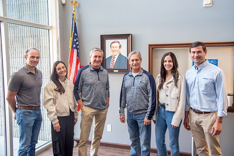 The Guerra family includes Thom Guerra, Jessica Tinus, Ron Guerra, (Picture of Tony Guerra), Jerry Guerra, Emily Martucci, and Jude Guerra.