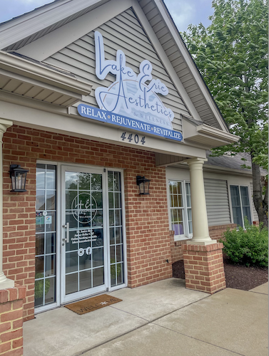 Lake Erie Aesthetics & Wellness is located at 4404 Timber Commons Drive in Perkins Township.