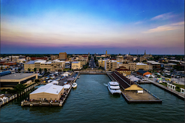 A birds-eye view of downtown Sandusky (Photo/City of Sandusky)