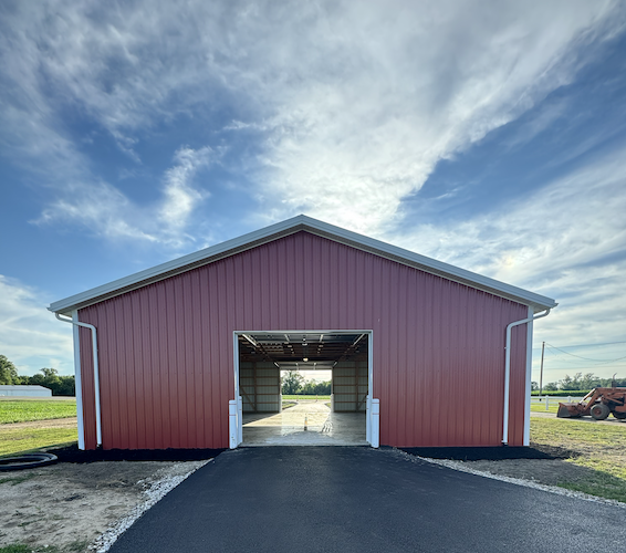 Customers at Puckrin Farms will be greeted with a new entrance when they pull in to buy their ears of sweet corn this summer.