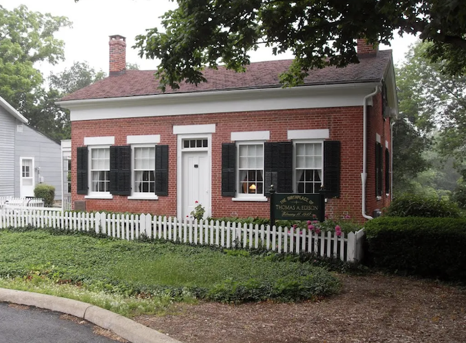 The Birthplace of Thomas A. Edison