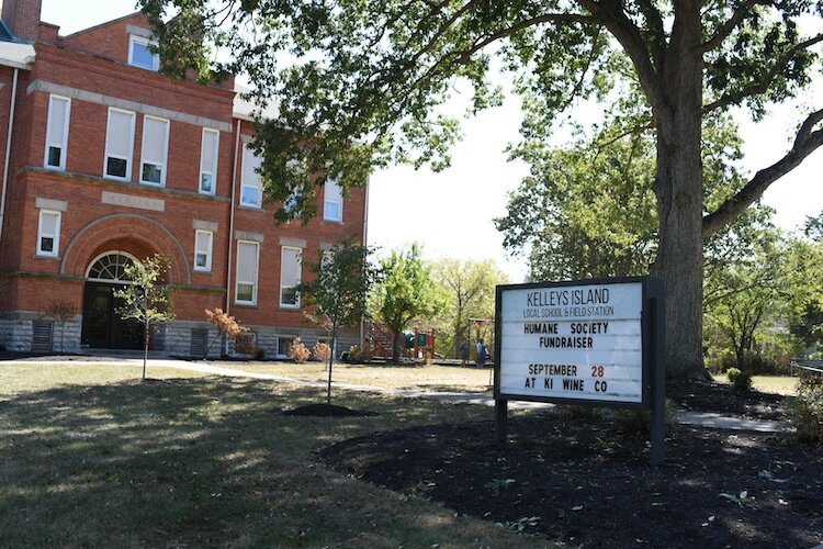 Kelleys Island School and Field Station, located on Division Street in the center of the island, has five students for the 2024-2025 school year. 